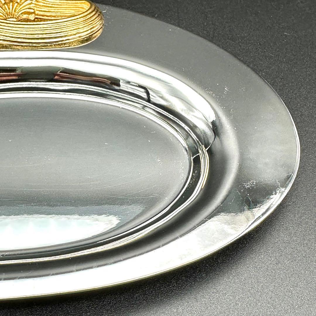 お値下げ】銀座和光WAKO オーバル シルバートレイ 銀仕上げ - メルカリ