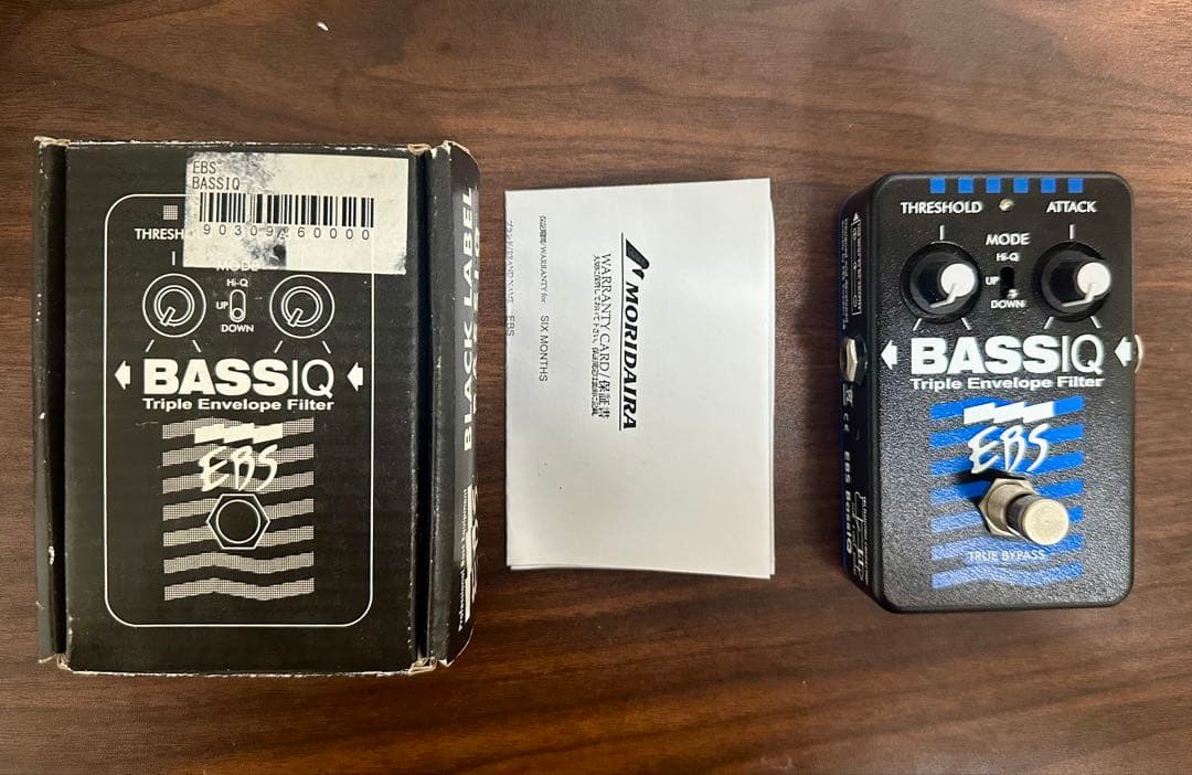 ベース EBS BASS IQ EBS Bass IQ Blue Label Env. Filter – United States
