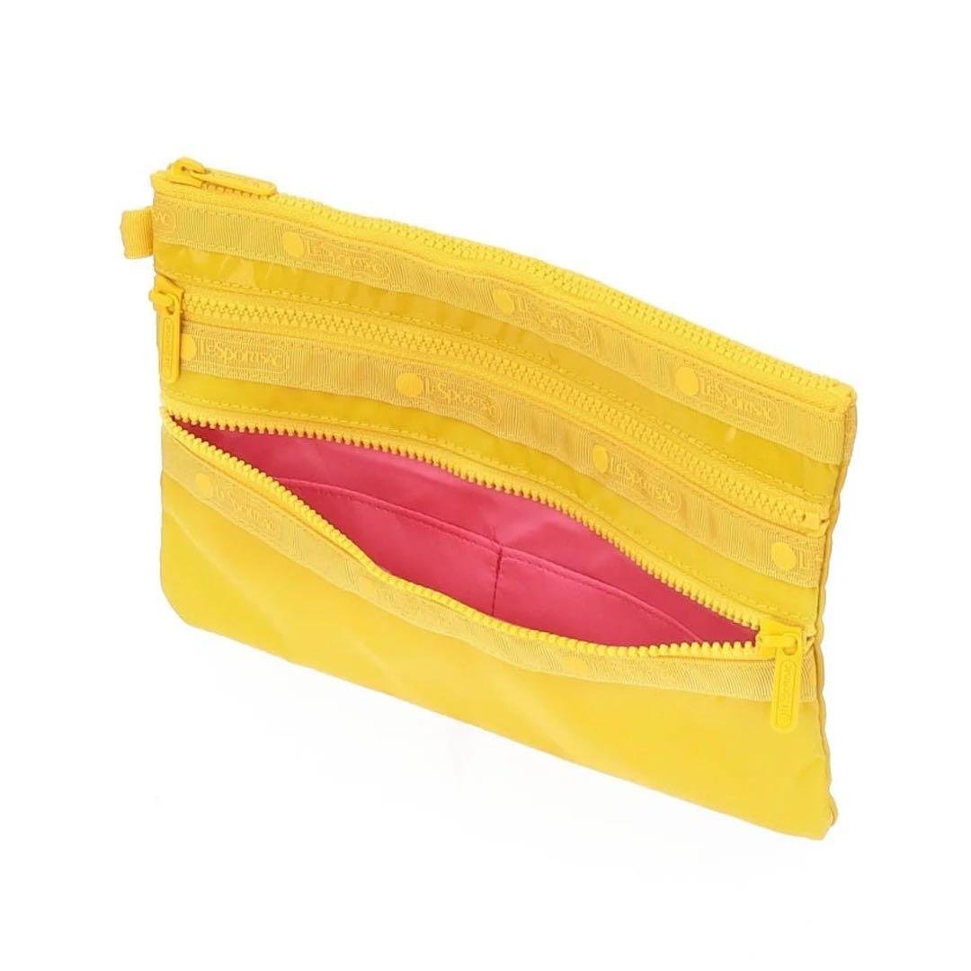 ひとりっぷ レスポートサック ジップポーチ カナリアイエロー 新品