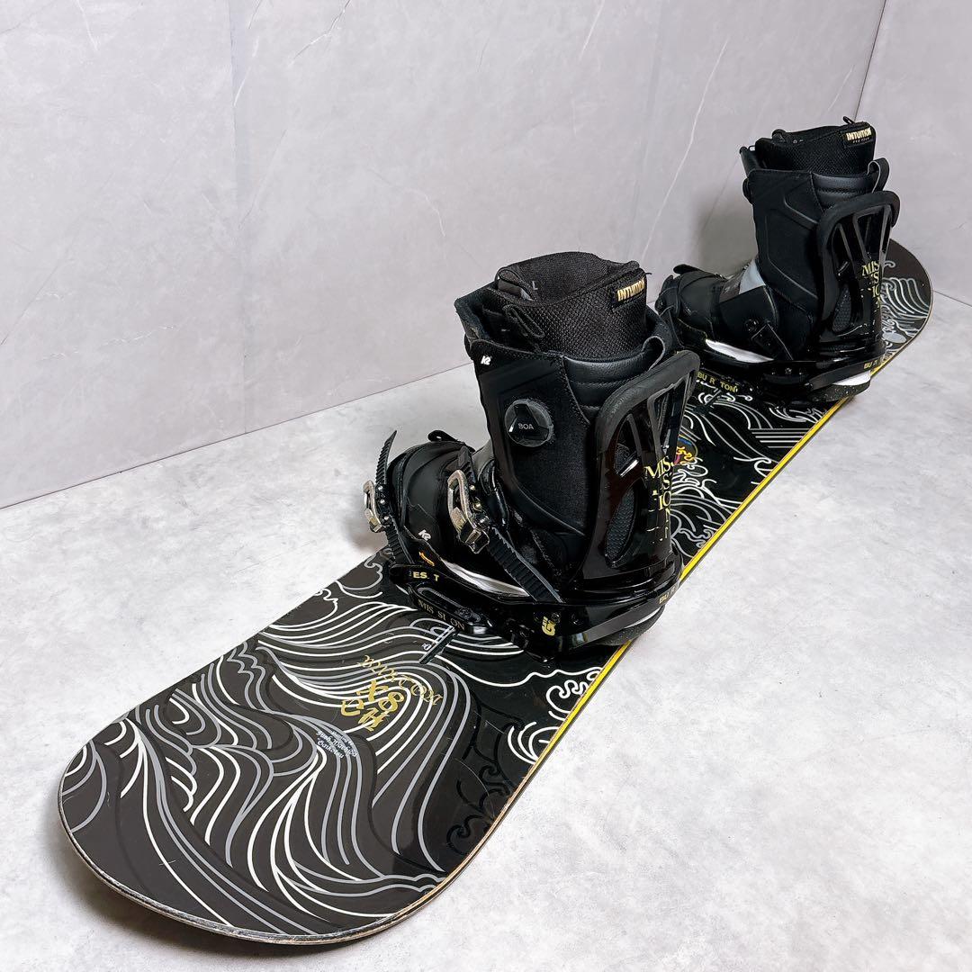 希少 バートン x8ch スノーボード 3点セット グラトリ カービング