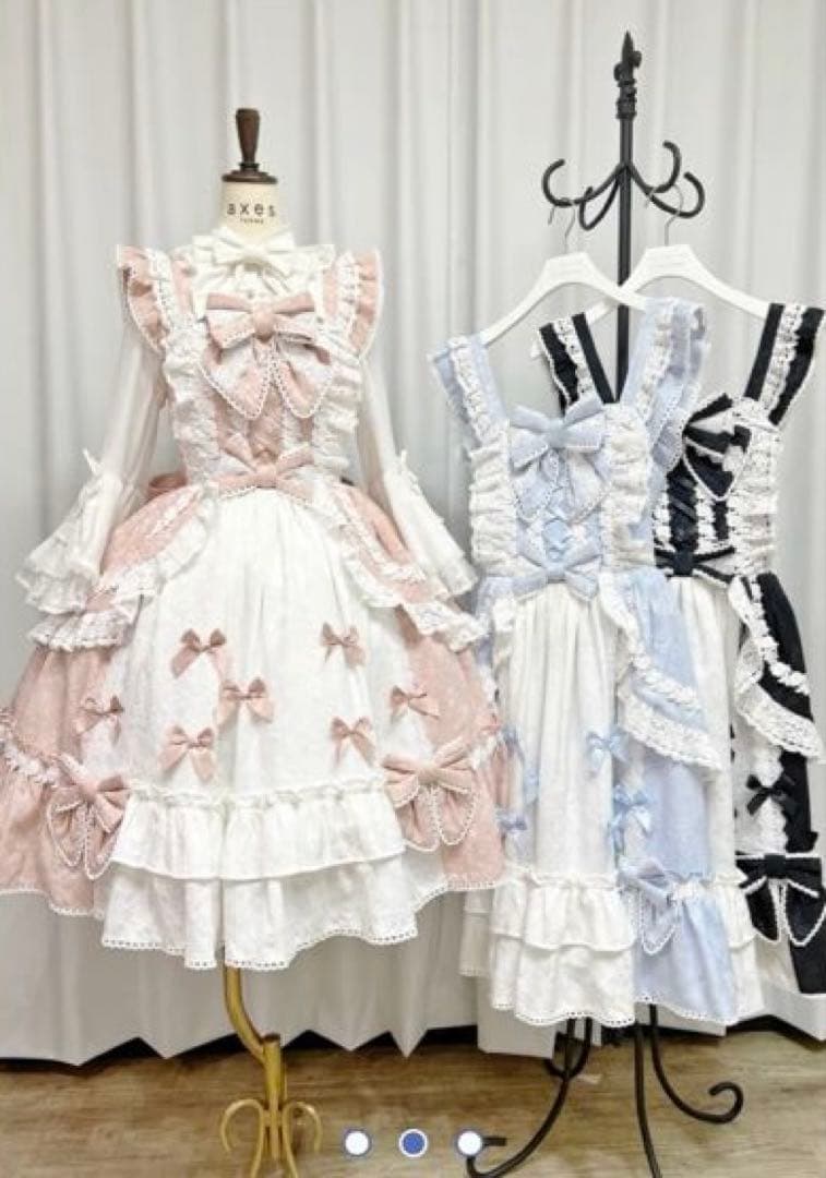 axes femme Chalmiereブリリアントローズジャンスカ（クロ）