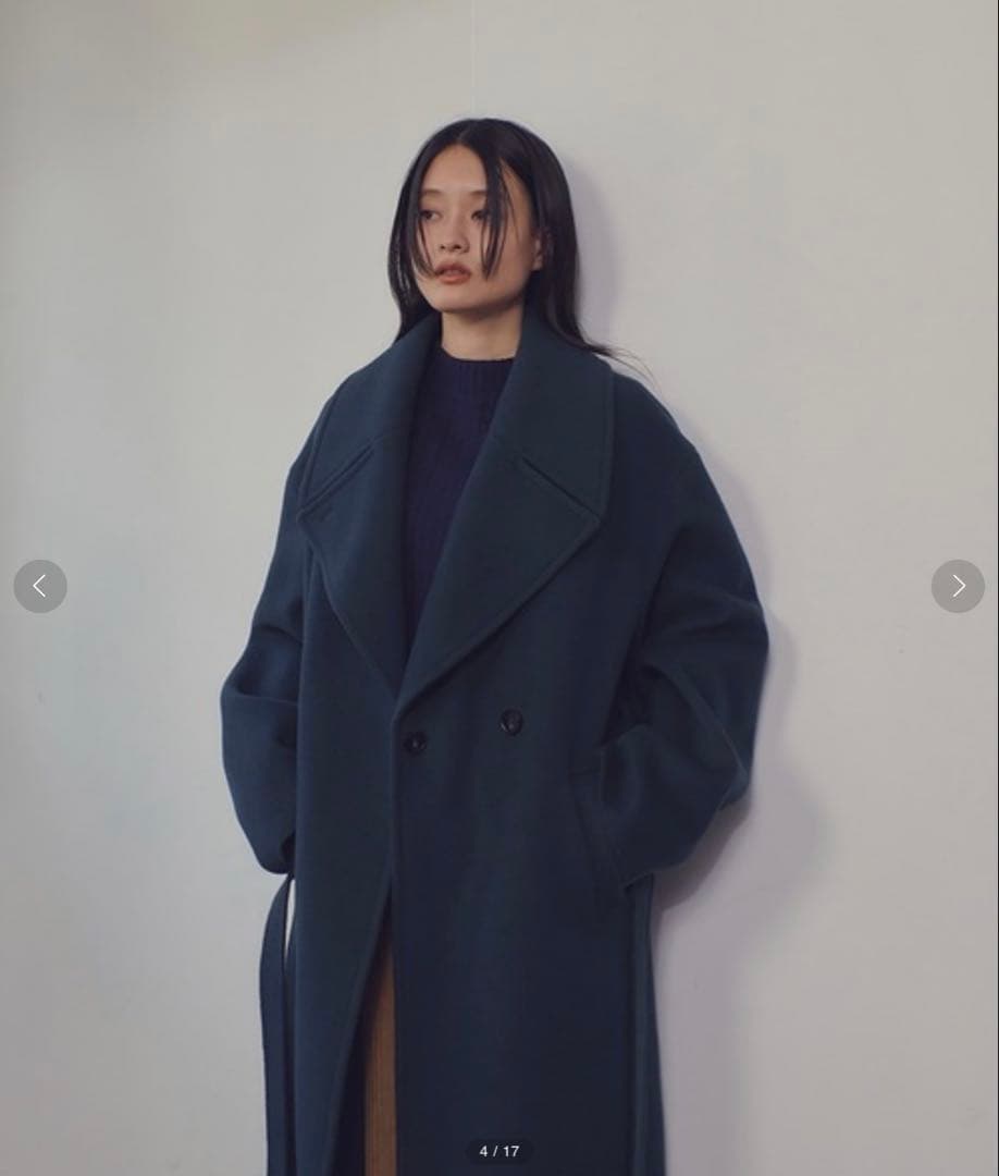 RANDEBOO /Basic wool long coat - メルカリ