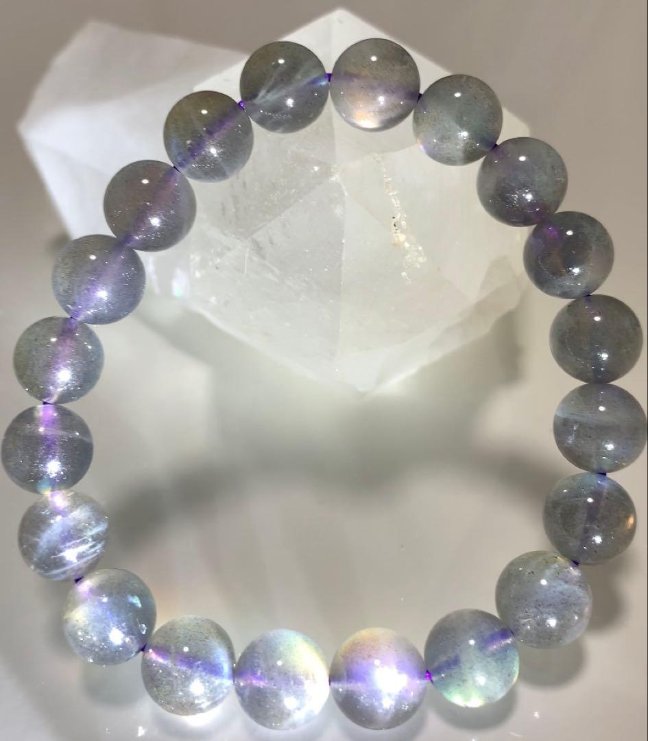 ★かな様★ 《レア色》レインボーシラー　ラブラドライト　ブレスレット