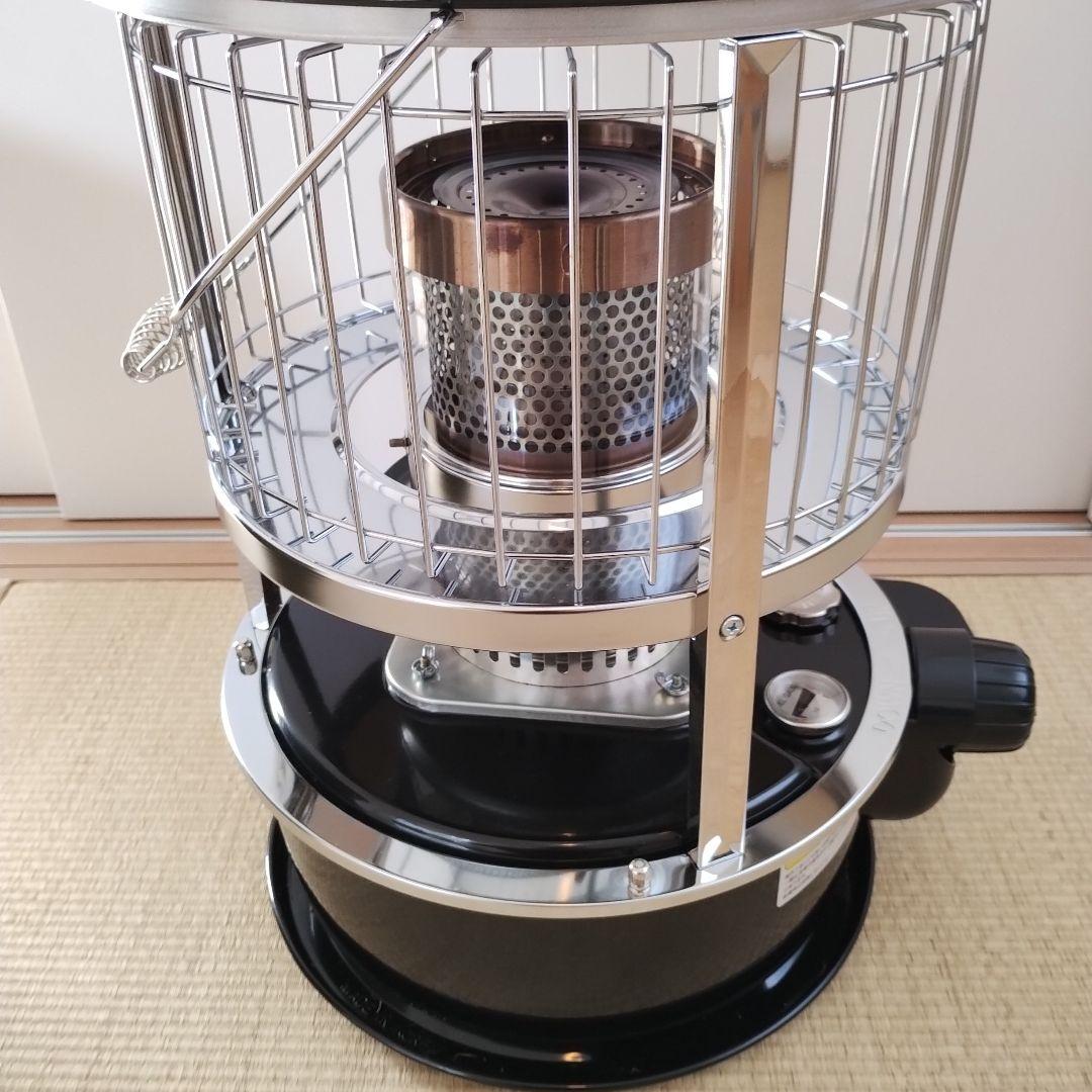 PASECO 石油ストーブ 灯油 WKH-3100G 黒 公式 ストア