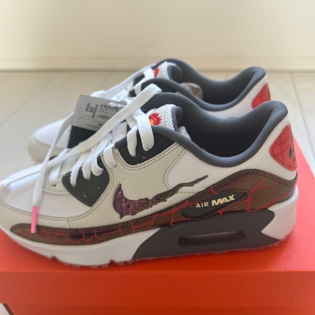 新品未使用！23.5NIKE GOLF AIR MAX 90 G NRG 5