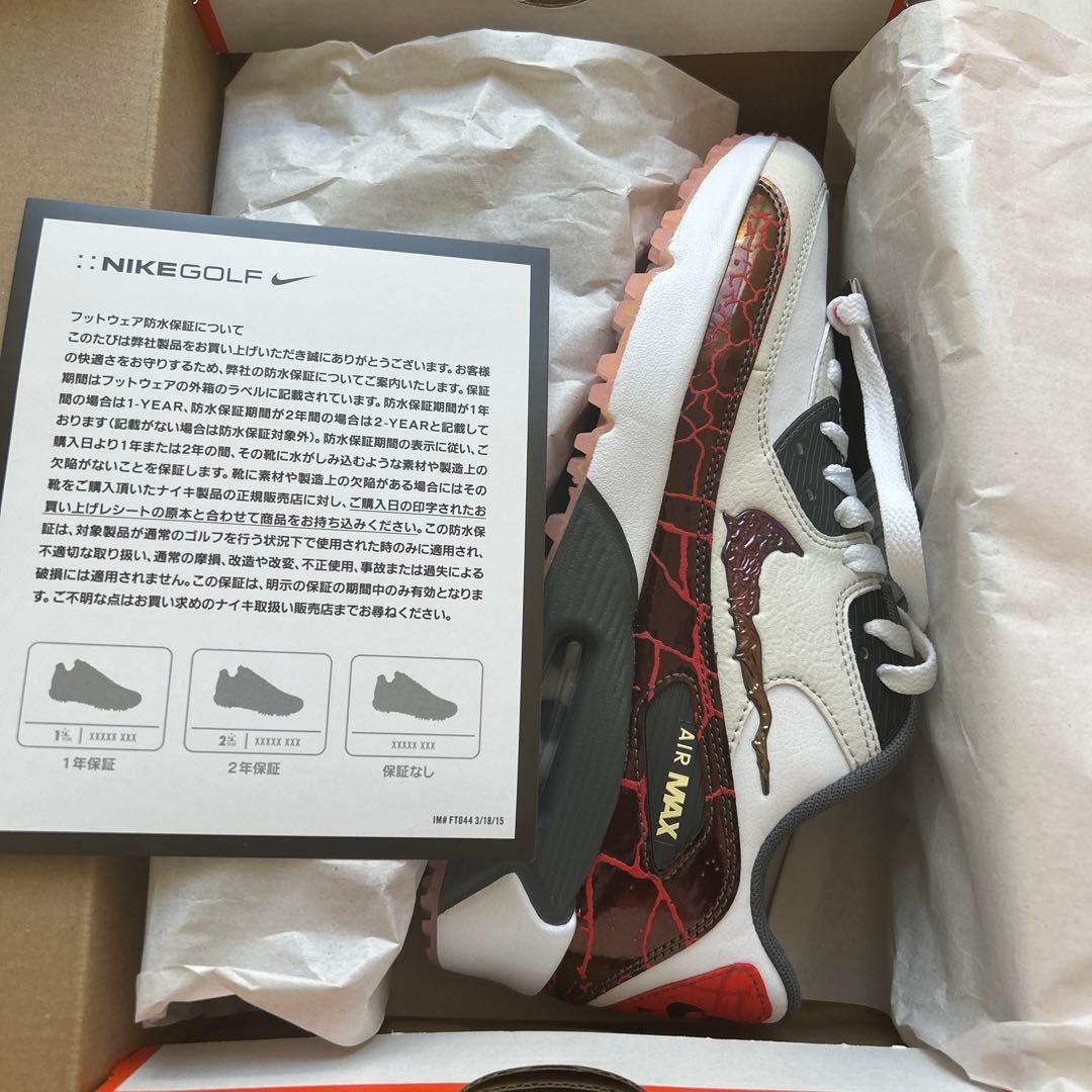 新品未使用！23.5NIKE GOLF AIR MAX 90 G NRG 5