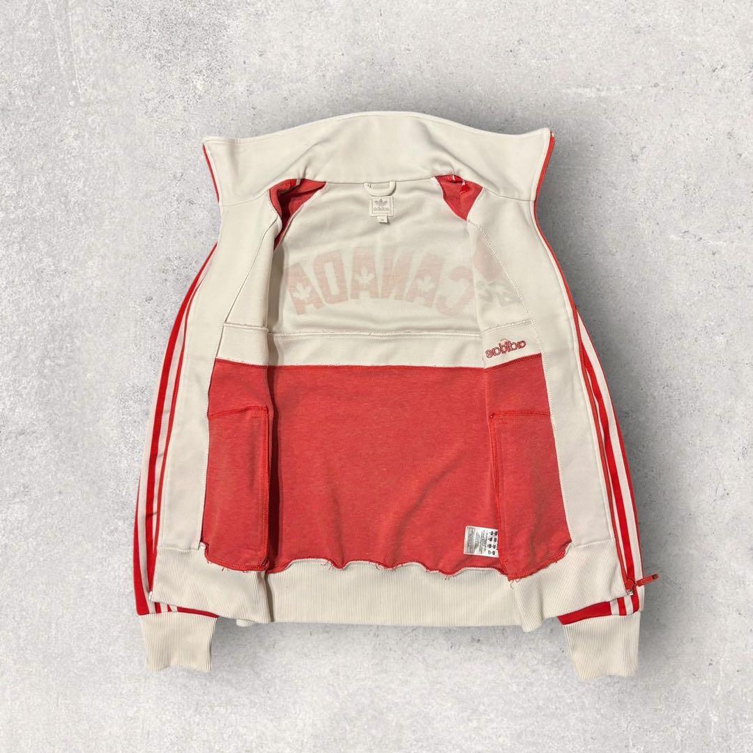 アディダス】トラックジャケット ジャージ XL 希少 カナダ 04年製-人気