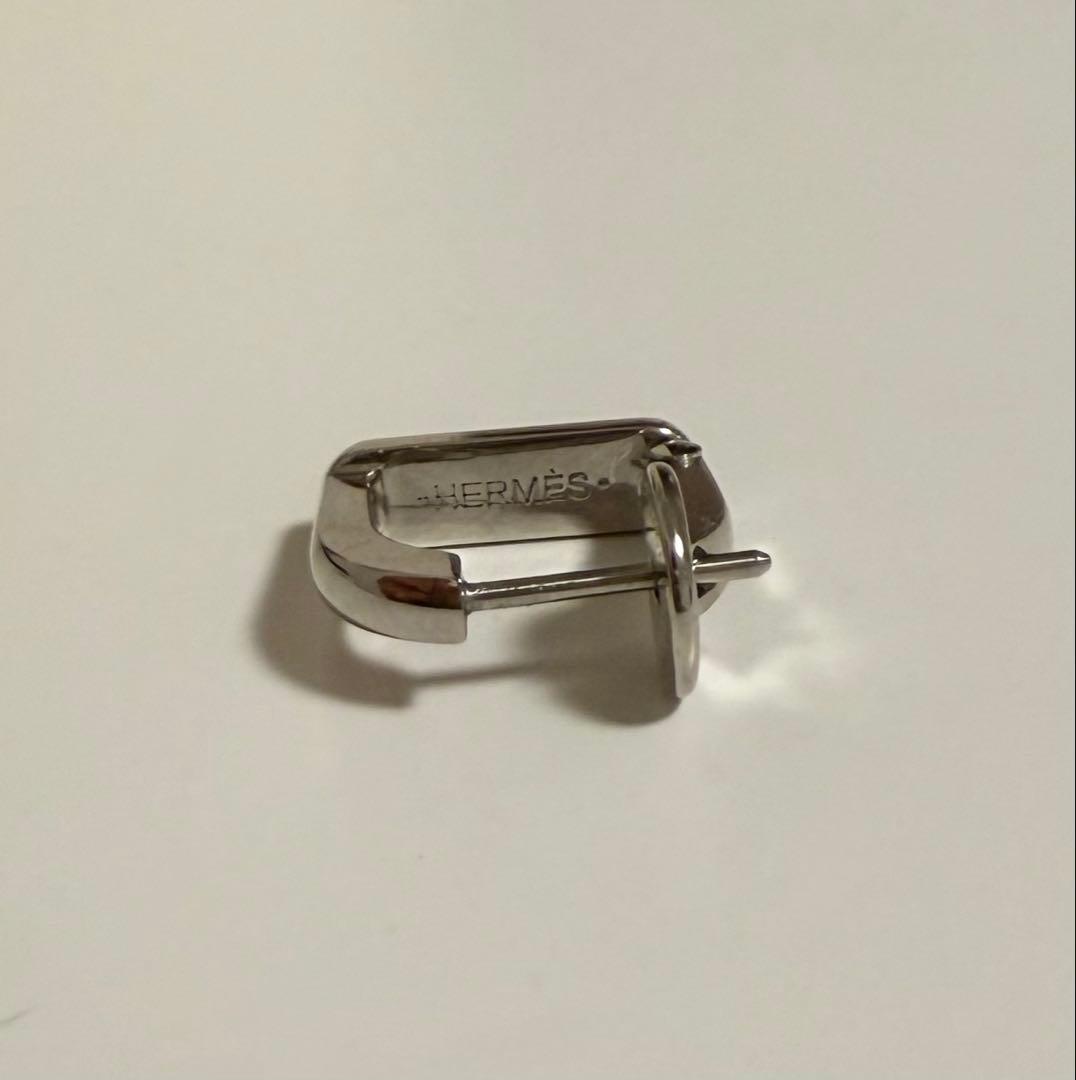 【ハム様】HERMES ブラック ピアス(片耳用) シングルピアス 《エトリエ》