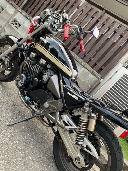 ゼファー400、ゼファーχ外装一式 タイガーカラー - メルカリ