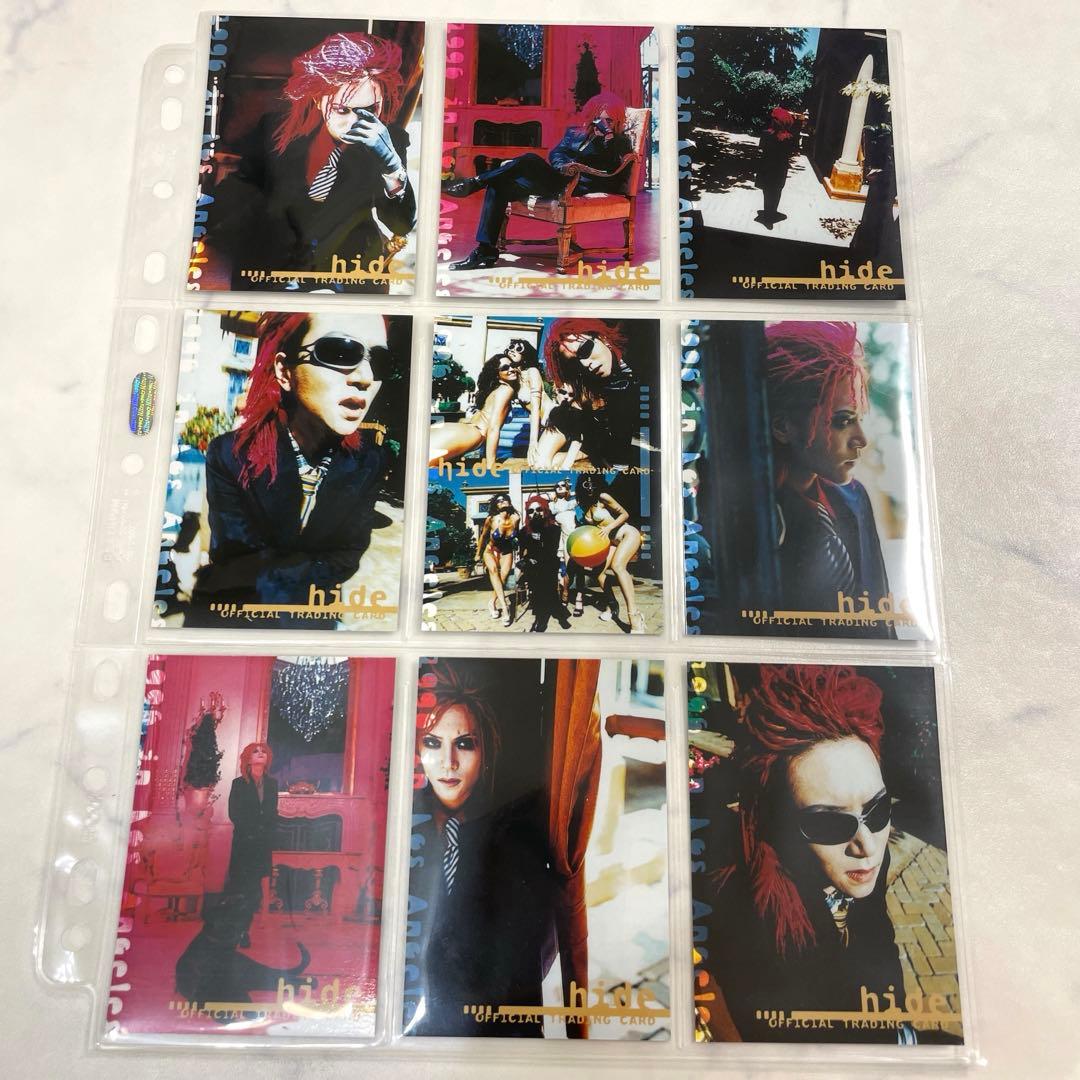 X JAPAN hide トレーディングカード82枚 - メルカリ