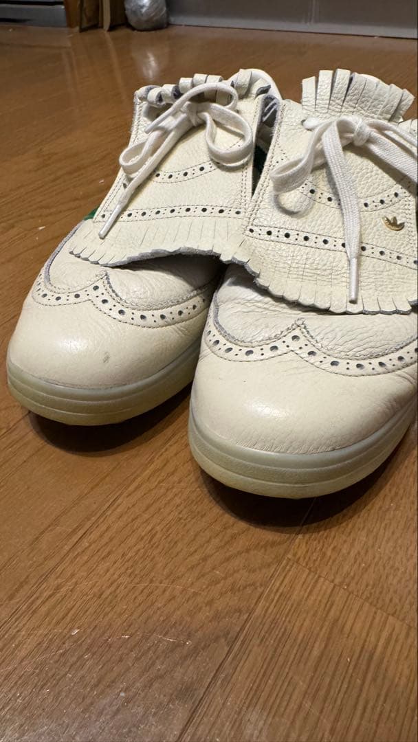 1回使用 adidas アディダス ゴルフシューズ コースカップ 28.5cm