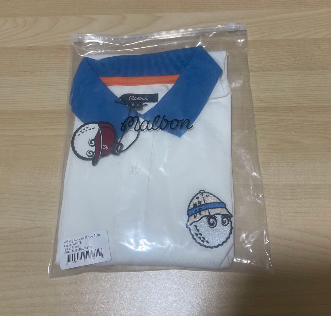 Malbon メンズ　ポロシャツ　Sサイズ アメリカ輸入品　#マルボンゴルフ Malbon Golf（マルボンゴルフ） マルボンゴルフウェア ポロシャツ