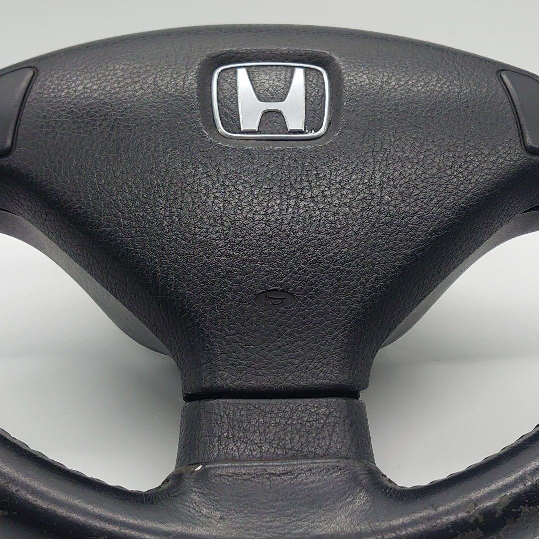 HONDA シビック EG6 純正 レザー ステアリング - メルカリ