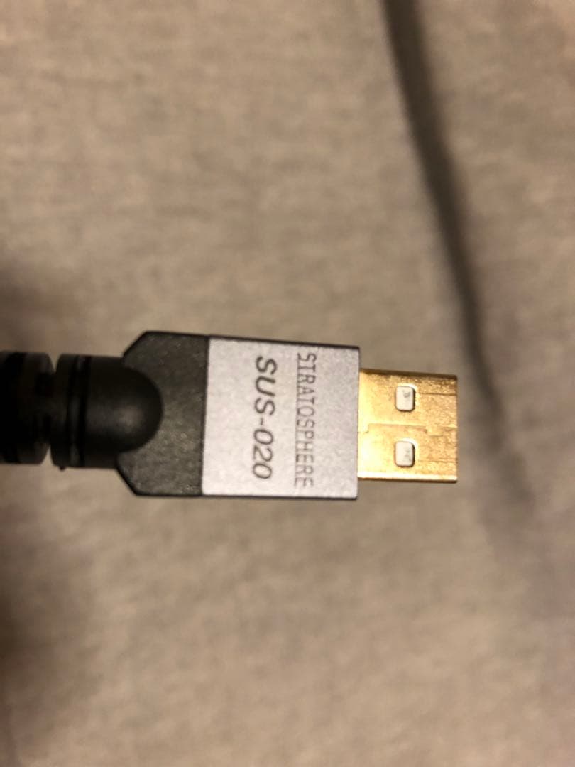 SAEC USB A - USB typeCケーブル SUS-020 0.2m