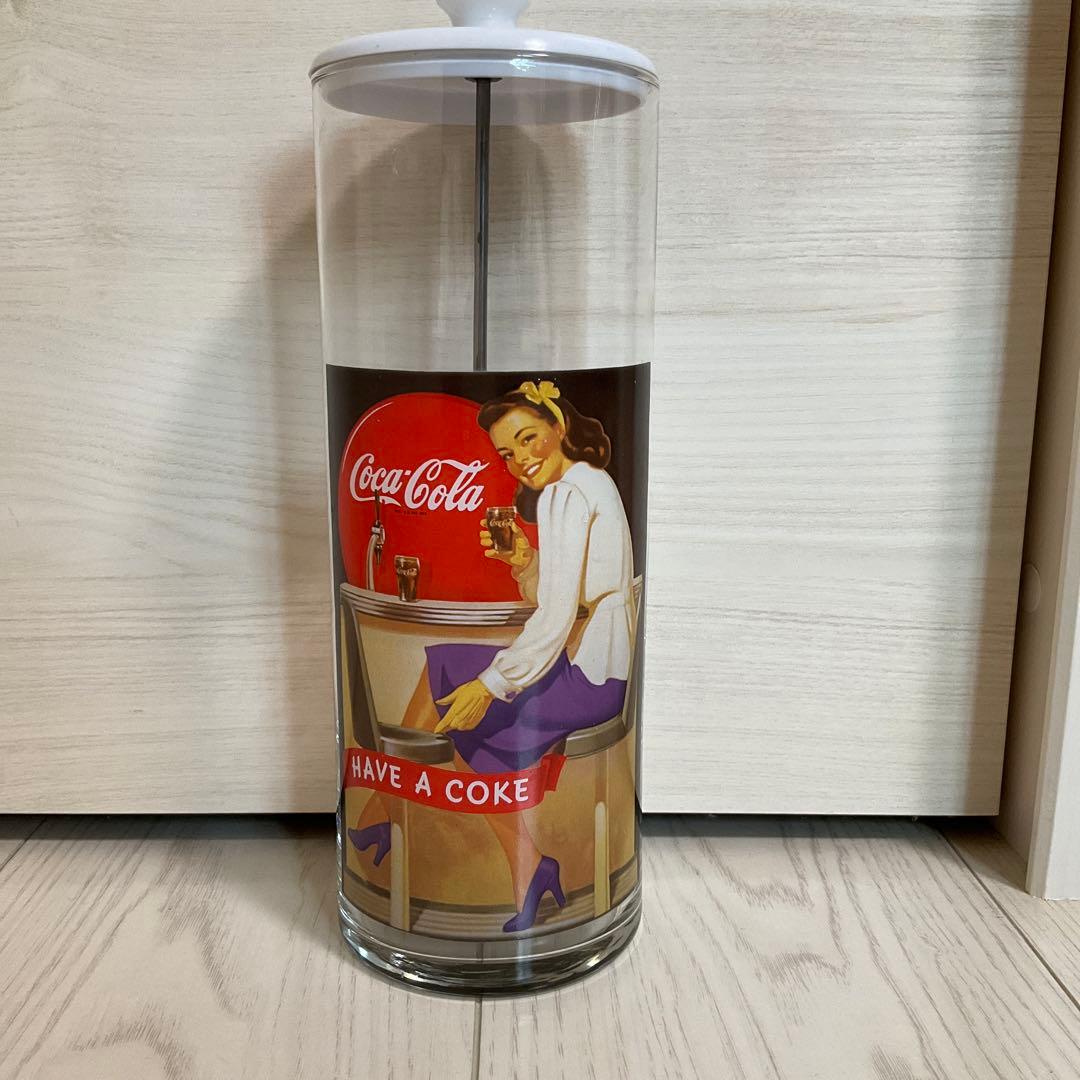 Coca-Cola ストローディスペンサー 高さ23cm 直径 9cm - メルカリ