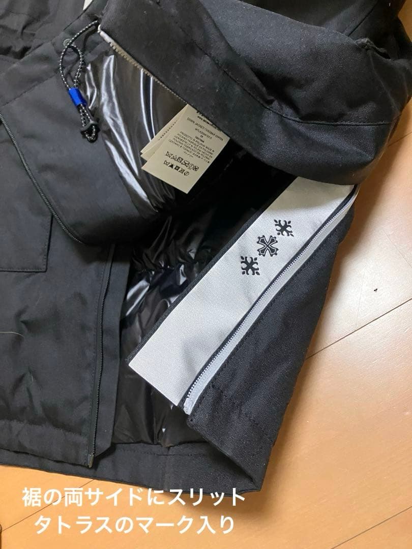 アウトドア、スポーツ観戦、寒い所】 TATRAS ダウンジャケット メンズ