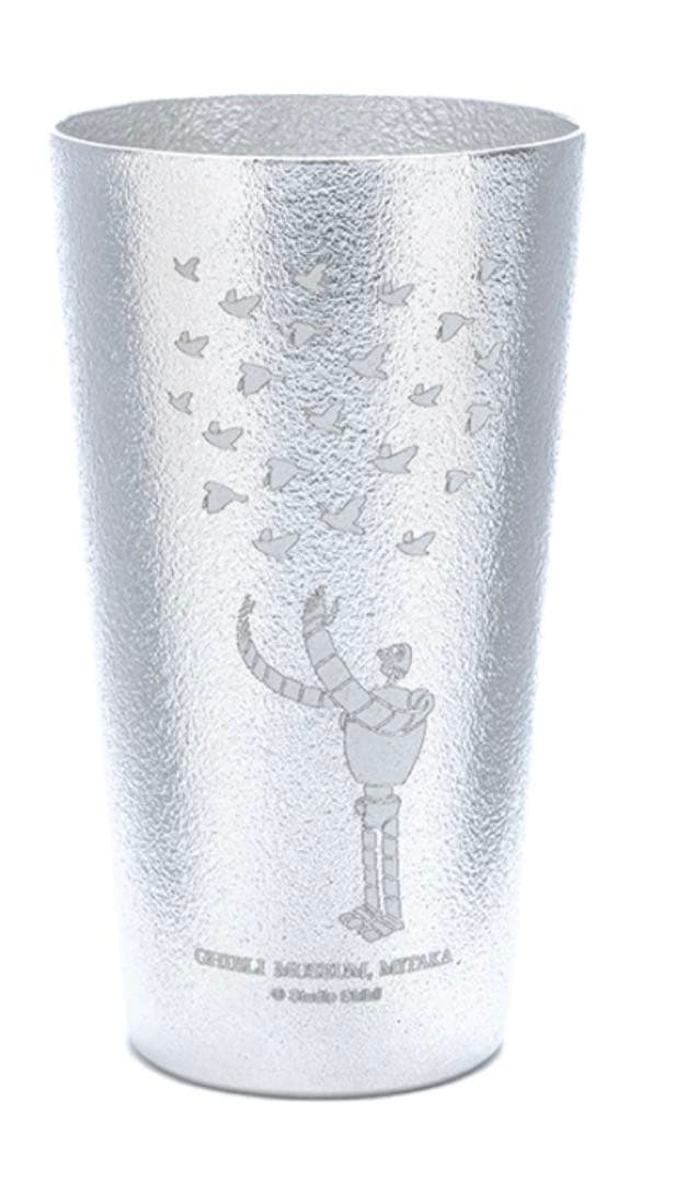 ジブリ美術館　オリジナル 錫製ビアカップ 上昇海流　新品　未開封 ジブリ美術館オリジナル 錫製ビアカップ 上昇海流｜三鷹の森ジブリ