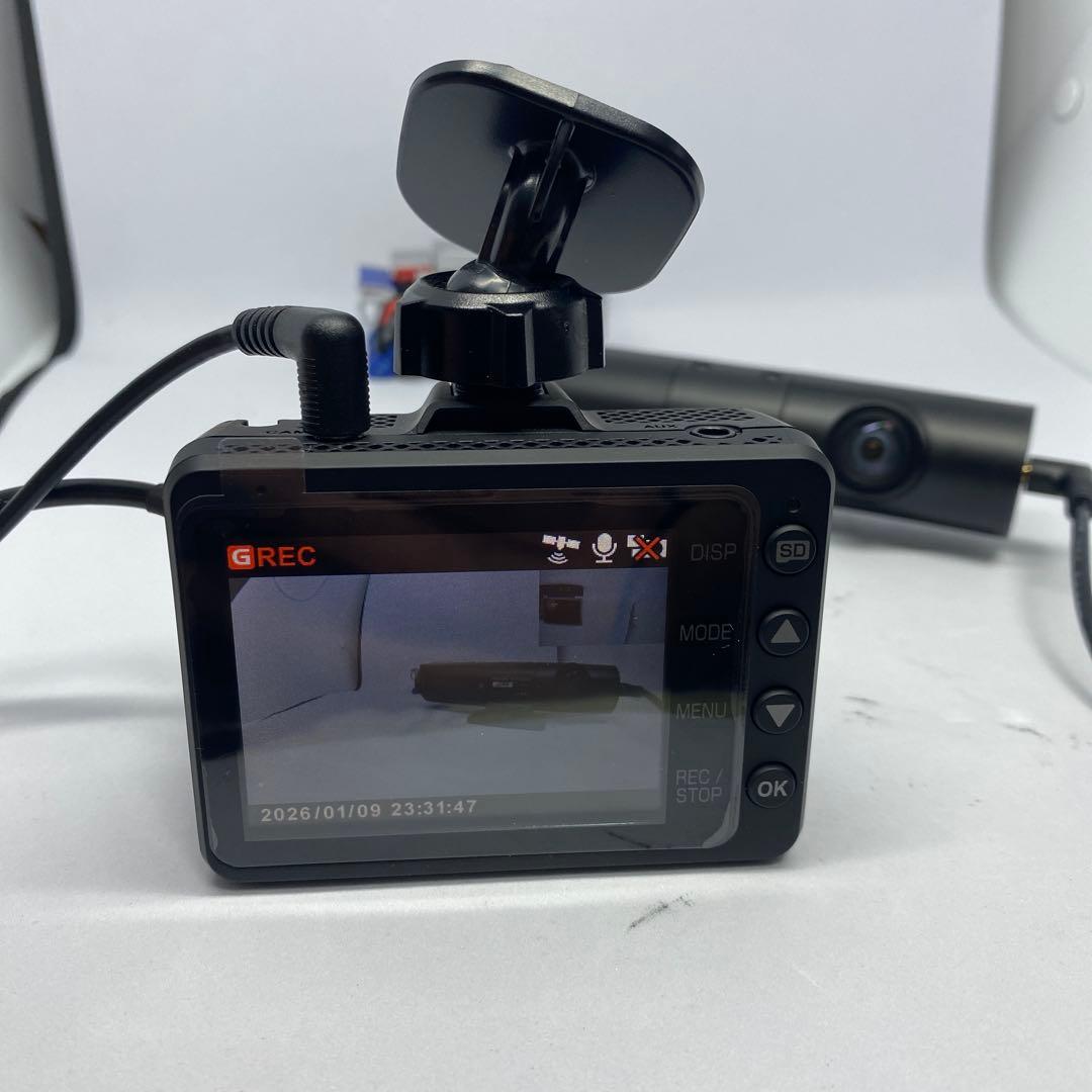 ヒ*デ様 ユピテル Z-310 CAM011 ドラレコ前後 中古 車・バイク・自転車