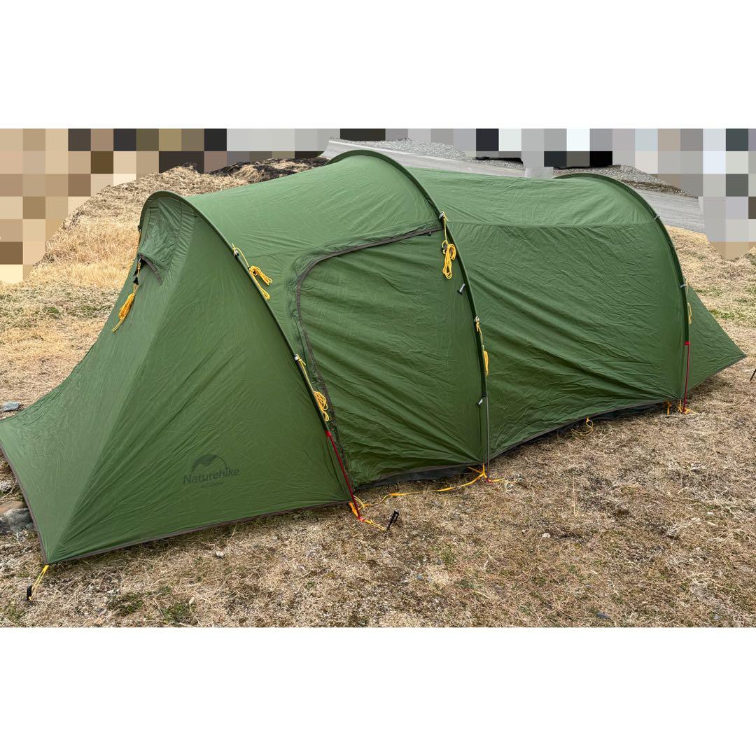 Naturehike（ネイチャーハイク） オパルス3 Opalus3 組立動画】 Naturehike ネイチャーハイク トンネルテント OPALUS 3