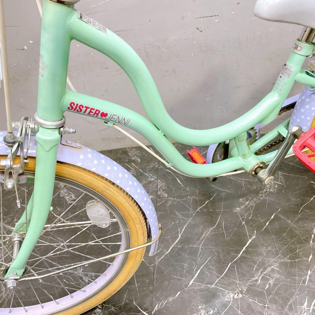【905】《関西 引き取り》子供用自転車 SISTER グリーン シングル