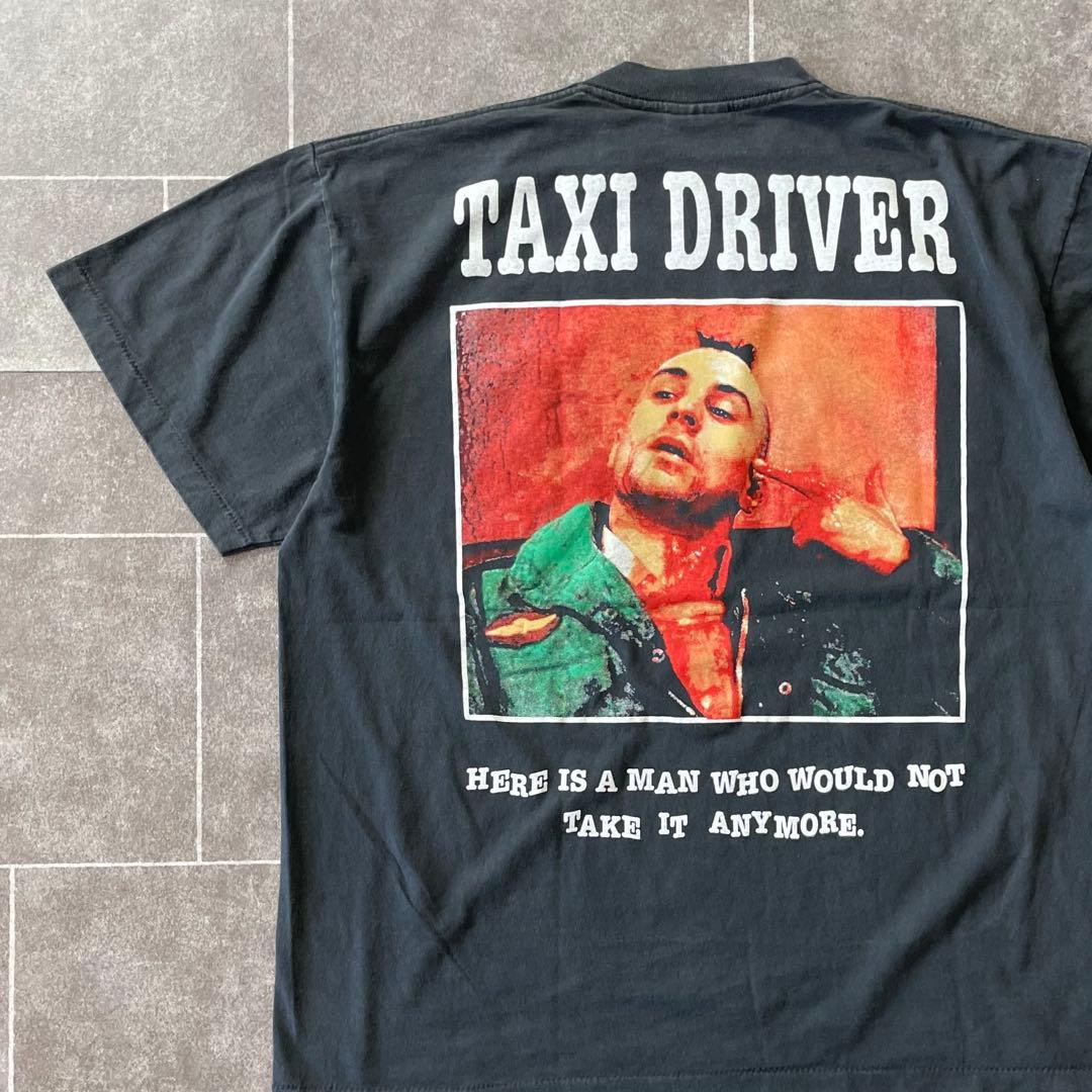 Taxi driver タクシードライバー ムービー Tシャツ XL 好フェード