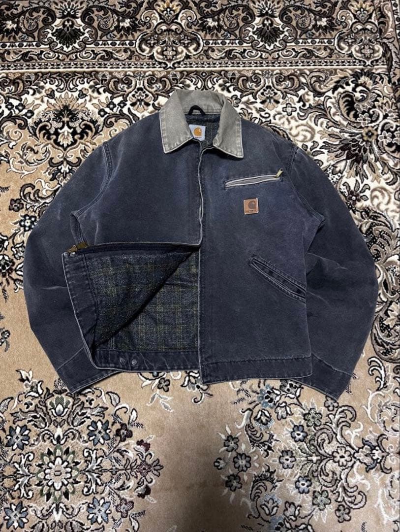 Carhartt 希少 90's カーハートデトロイトジャケット - メルカリ