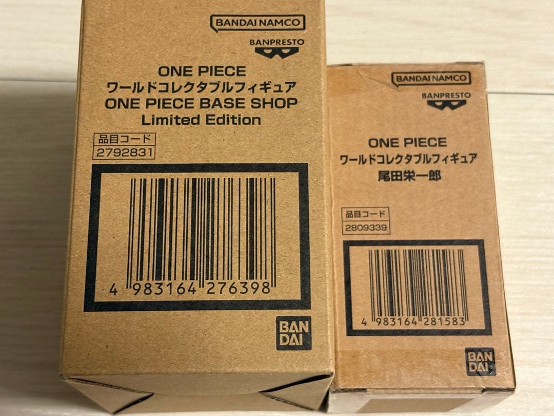 ONE PIECE BASE SHOP ワーコレ 2種セット フィギュア - メルカリ