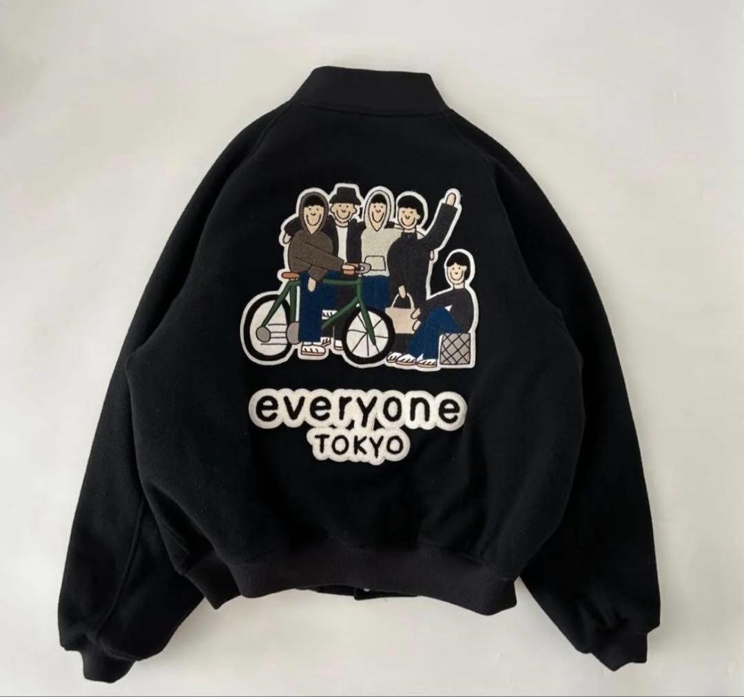 everyone j.30000 varsity jacket スタジャン XL - メルカリ
