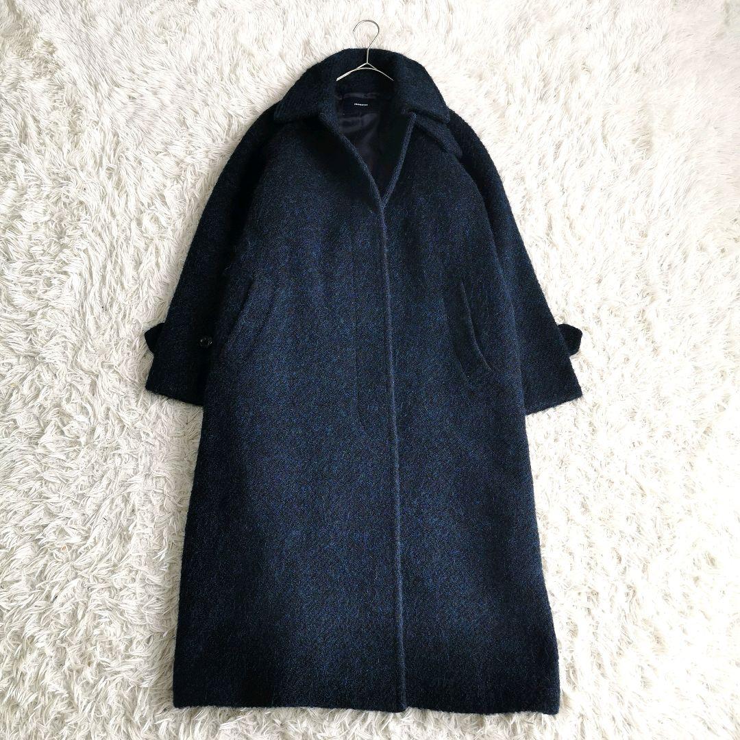 美品✨】フレームワーク ループツイードバルカラーコート 定価5.7千円