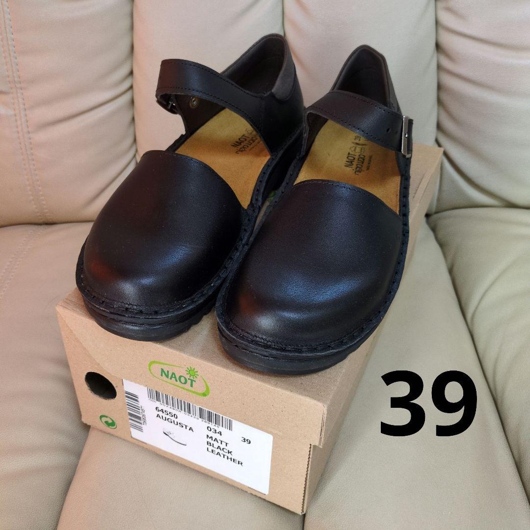 【室内試着のみ】NAOT OLGA（ナオト オルガ） サイズ39 黒 箱あり OLGAオルガ | NAOT