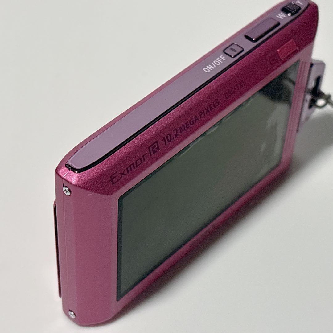 ✨動作良好✨ ソニー Cyber shot DSC-TX1 ピンク 防水 箱付き 動作良好