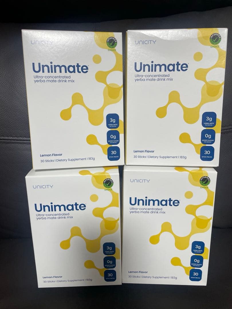 ユニシティ ユニマテレモン4箱 新品未開封 セット数変更、箱無し変更