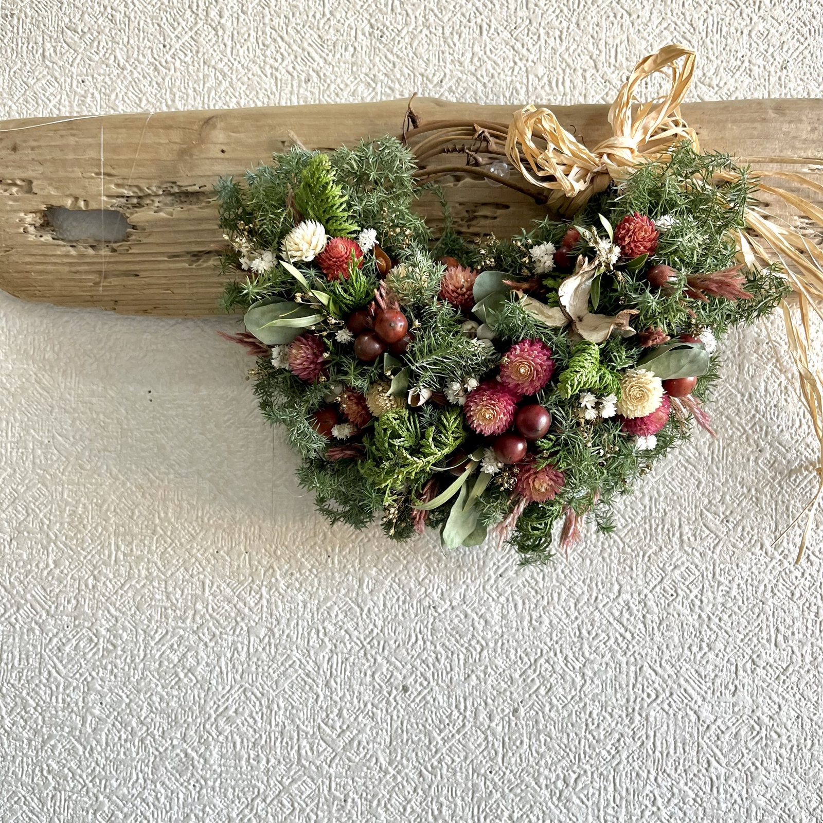 クリスマスリース お正月リース 節分リース 冬リース 杉リース