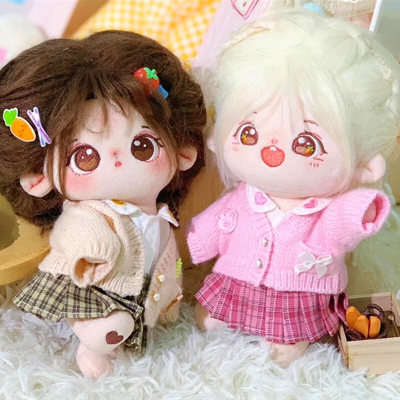 20cm着せ替えぬいぐるみ服 春ソングセット 4種類 着せ替え人形