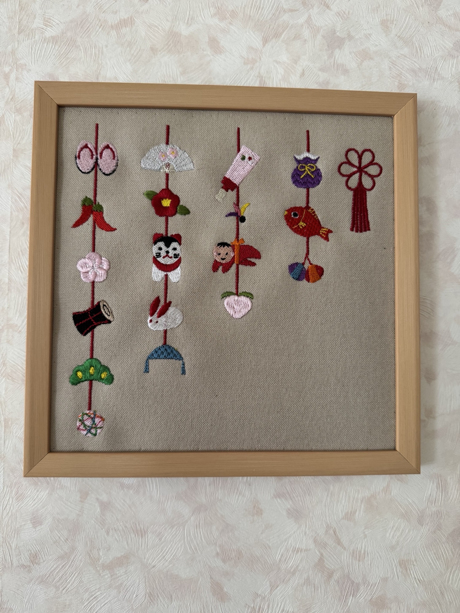 吊るし雛 刺繍額(ミニ) ひな祭り - basil factory | minne byGMOペパボ