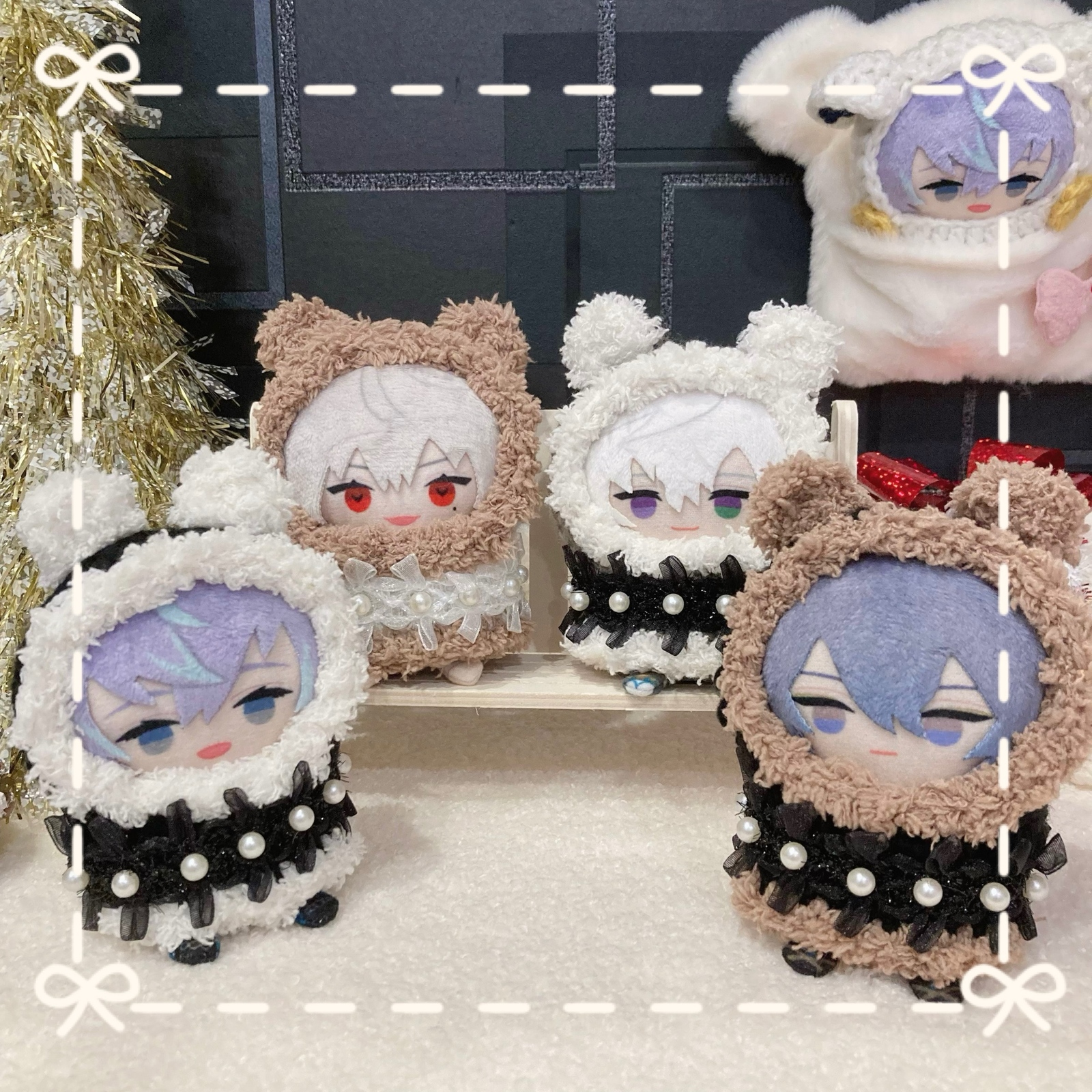 にじぱぺっと ぬい服 ぱぺ服 冬支度 ホワイト - kulloe | minne byGMO