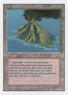 Volcanic Island • Revised Edition (Foreign White Border)