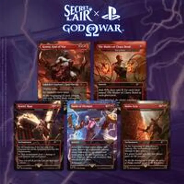 Secret Lair x God of War Greek フォイル Magic the Gathering Secret