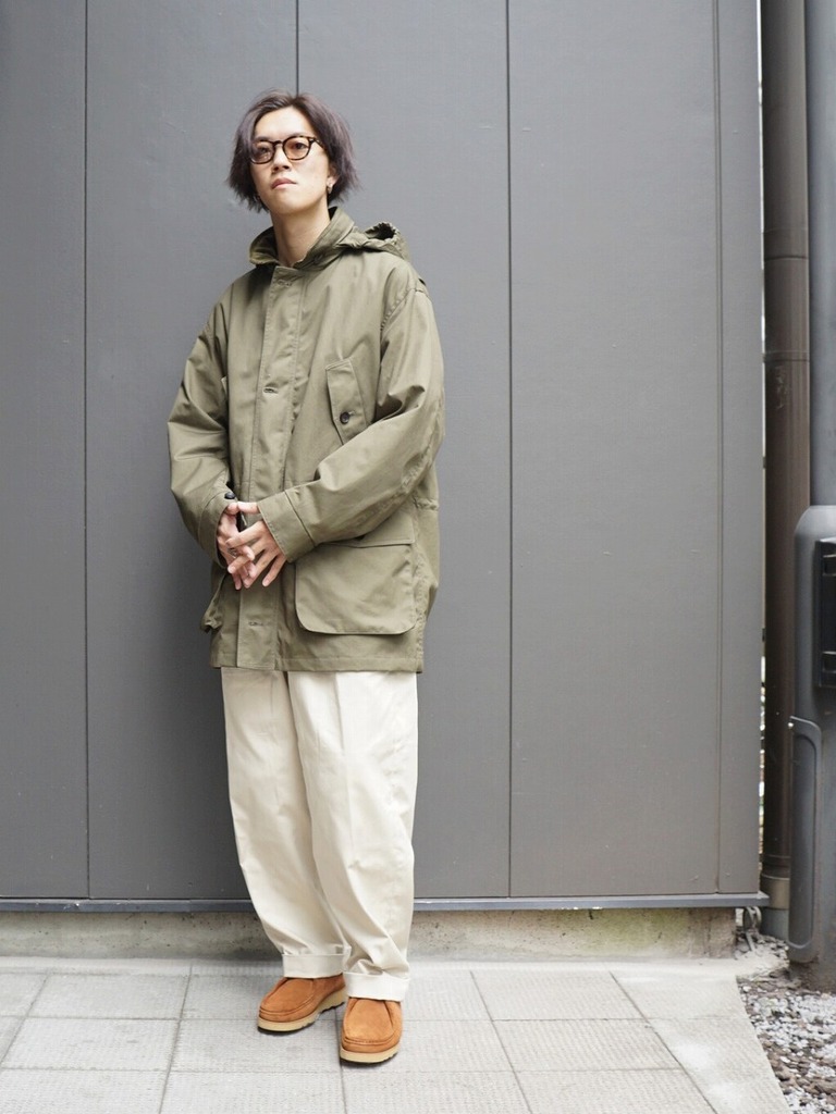 OUTDOORMAN JACKET - organic cotton weather cloth - / スタッフ