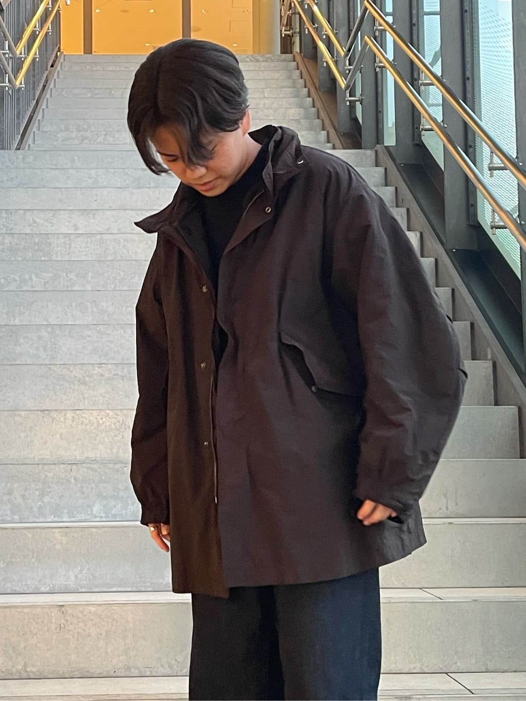 横浜店】ATON AIR VENTILE SHORT MODS COAT - Drawing Numbers