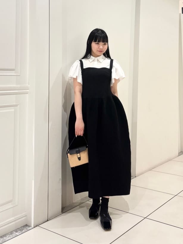 PIPPICHIC(ピッピシック)】 CROSS STRAP SQUARE TOE SHOES|allureville