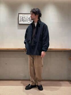 Steven Alan＞ ツイル ガーメントダイ ワーク ジャケット