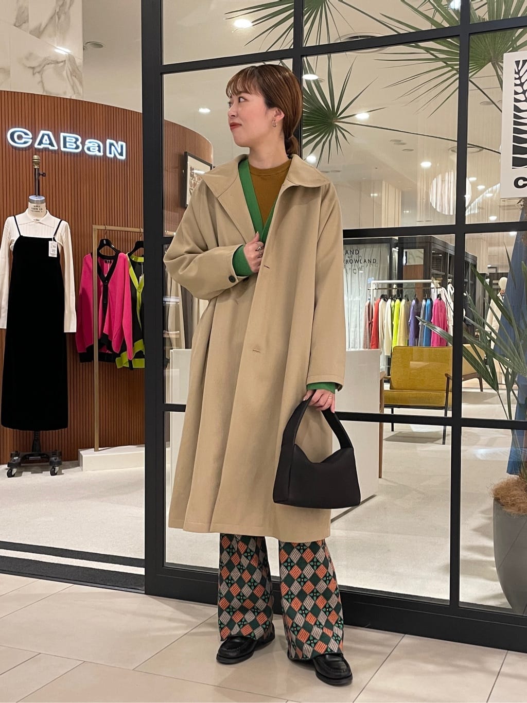 Matsumoto / 164cm(CABaN )スタイリング・コーディネート