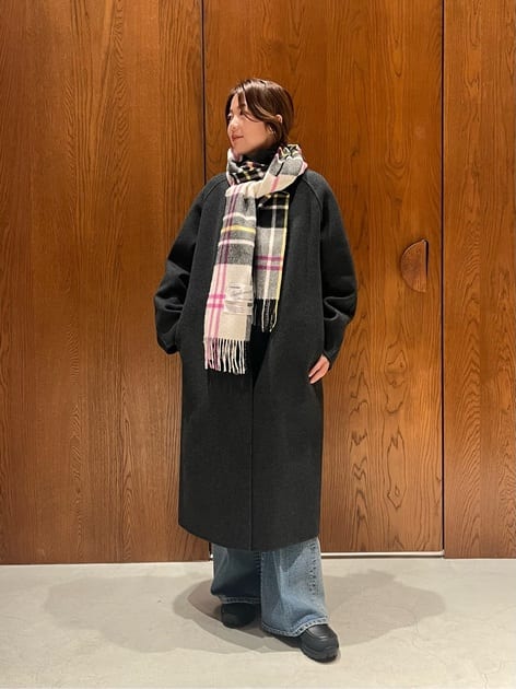 ウールカシミヤ ダブルフェイス ロングコート｜トゥモローランド 公式通販