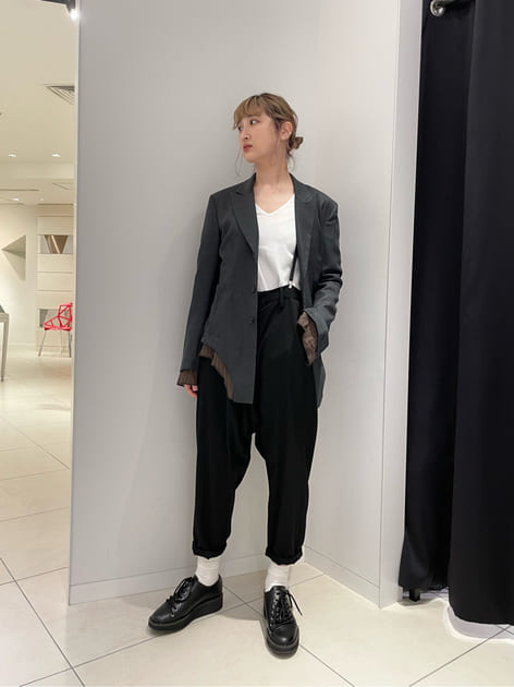 Standard W/Gabardine Sarrouel Pants(S Black): LIMI feu｜THE SHOP