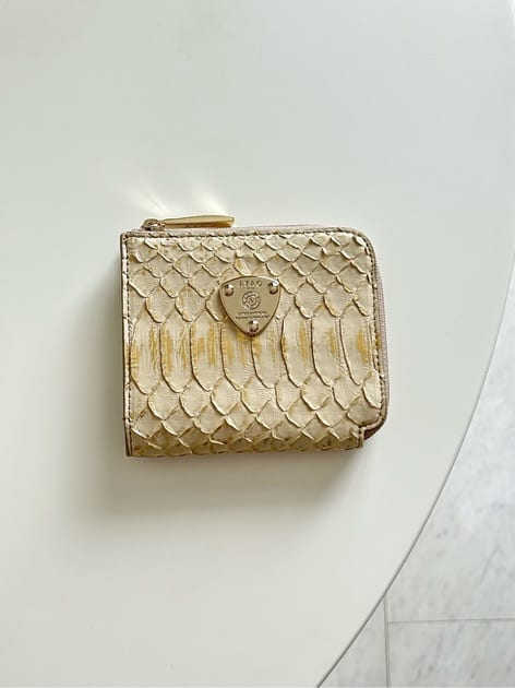 ATAOのミニ財布｜milimo(ミリモ)｜パイソン-HAKU｜キャッシュレス対応
