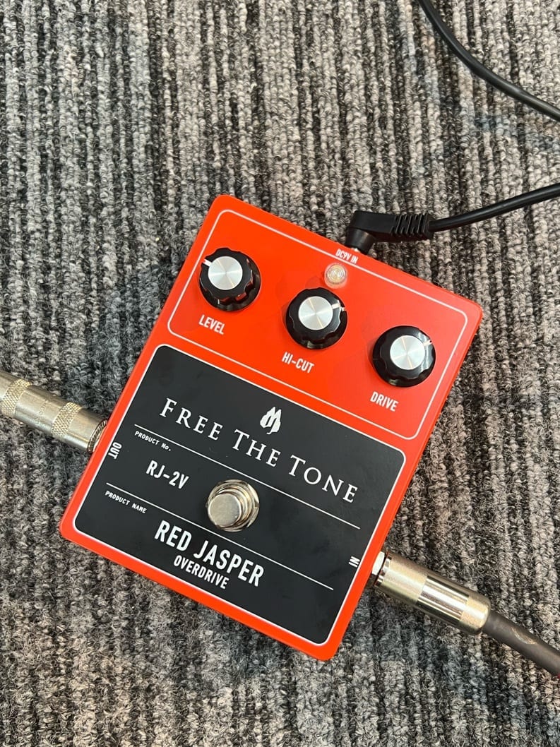 Free The Tone RED JASPER [RJ-2V]（フリーザトーン）オーバードライブ