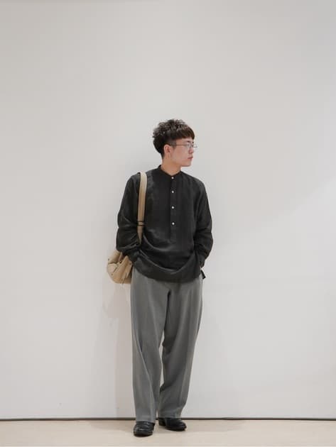 MAATEE&SONS＞ドS LINEN PULLOVERシャツ | MAKES ONLINE STORE