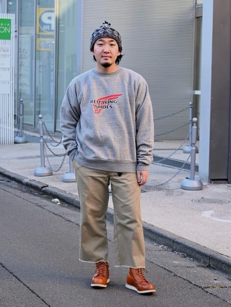 HUMAN MADE x RED WING RAGLAN SWEATSHIRT | レッドウィング