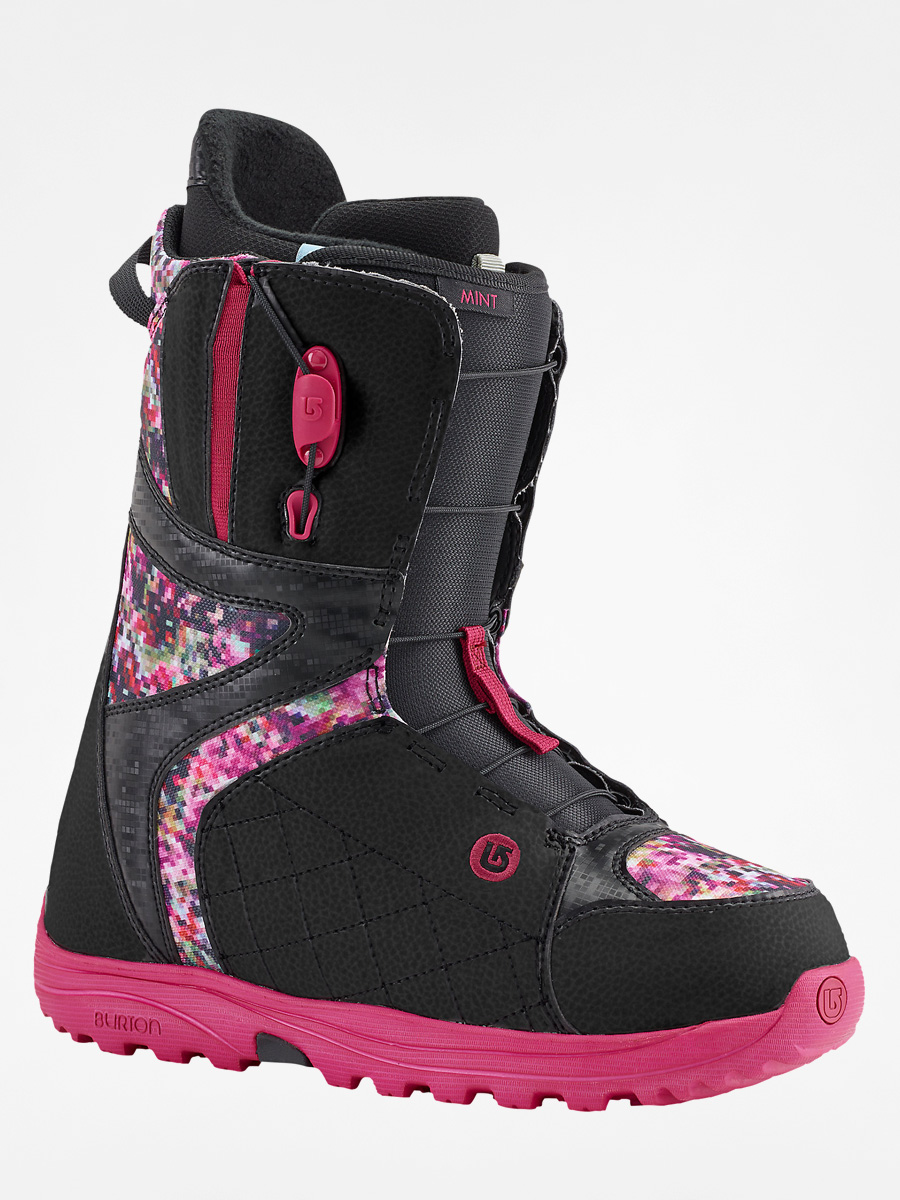 Burton Snowboard boots Mint Wmn - black (black/floral pixel)